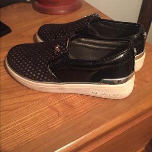 Little Girls Michael Kors Slip On Sneakers